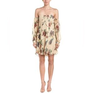 Haute Hippie My Amour Silk Shift Dress In Margot print Size XS